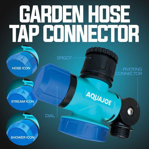 TerraPull - Aqua Joe Multi-Function Hose Tap Connector
