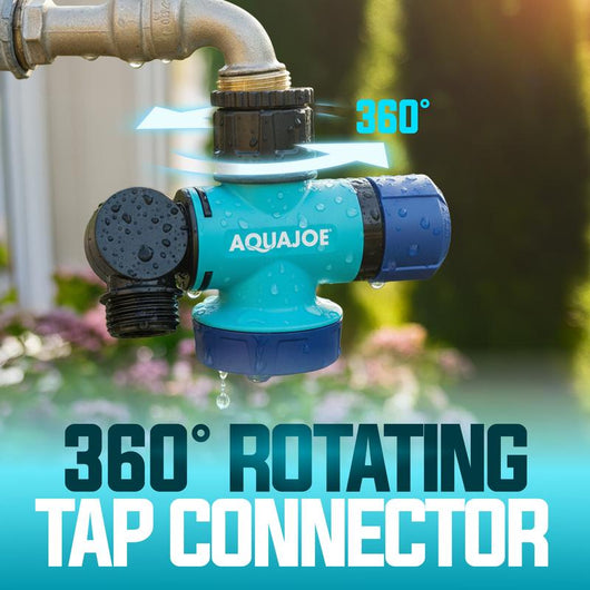 TerraPull - Aqua Joe Multi-Function Hose Tap Connector