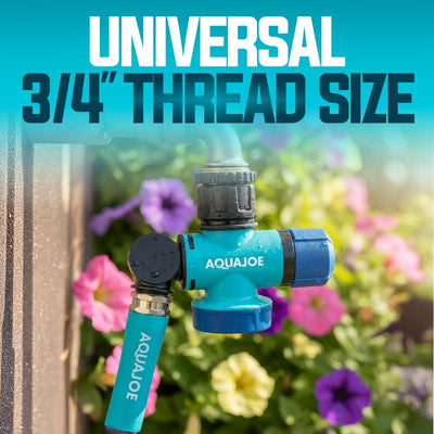 TerraPull - Aqua Joe Multi-Function Hose Tap Connector